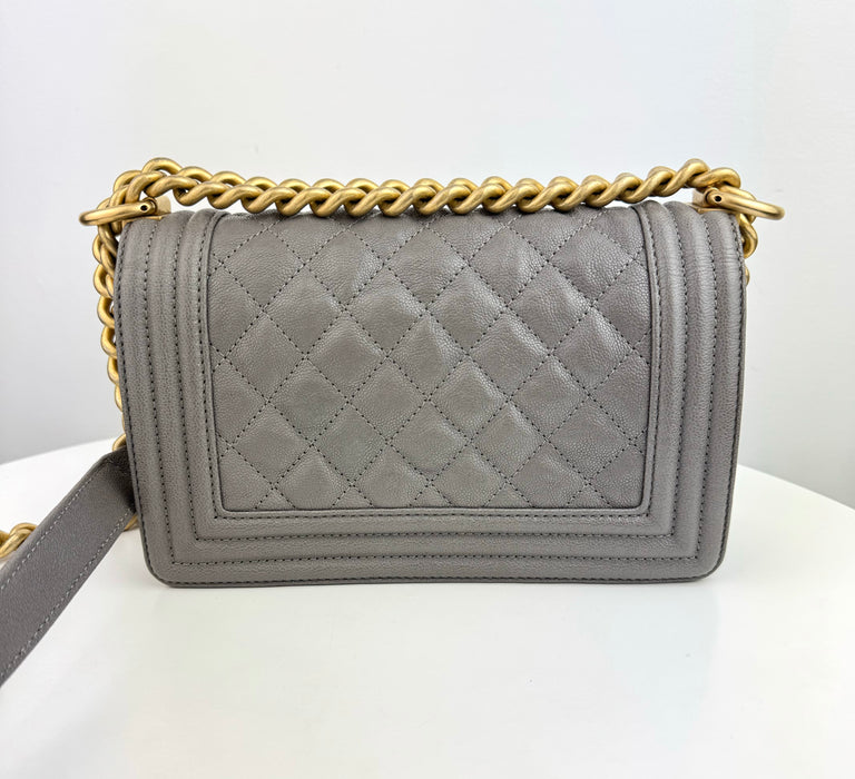 Chanel Caviar Quilted Small Boy bag