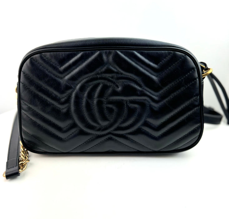 Gucci small GG Marmont chain shoulder bag