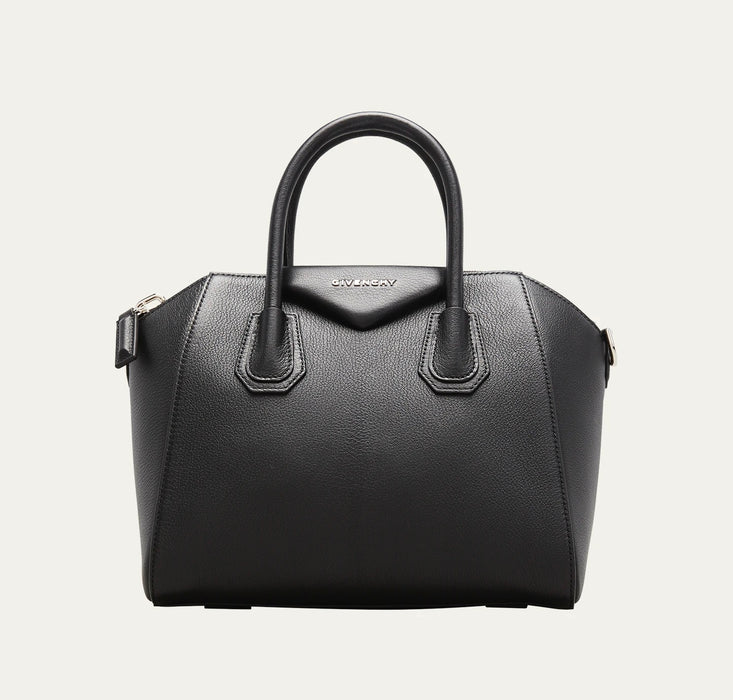 Givenchy Antigona Small Leather Bag in Black