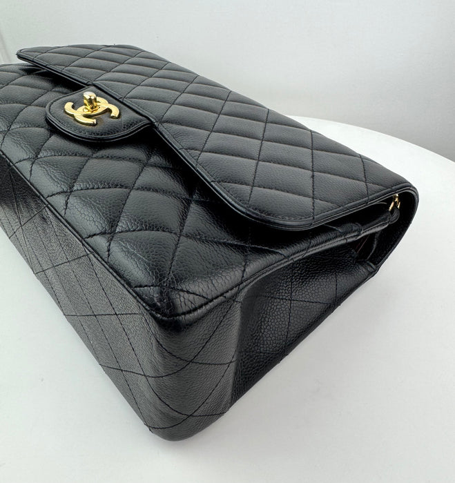 Chanel Large Caviar flap classic bag