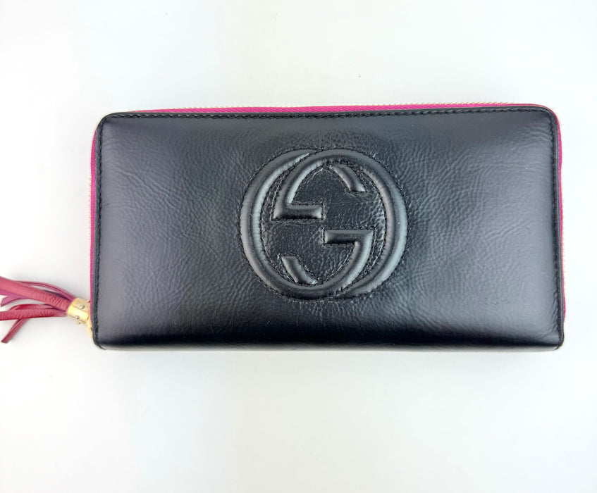 Gucci Soho Zippy Wallet