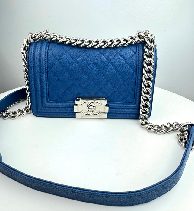 Chanel Caviar Quilted Small Boy bag