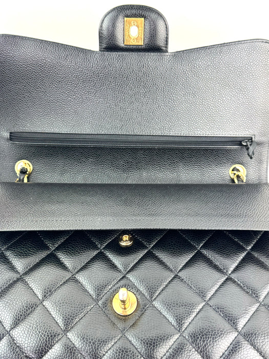 Chanel Large Caviar flap classic bag