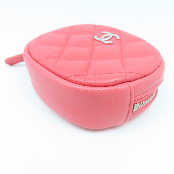 Chanel Coin Case Pink Lambskin