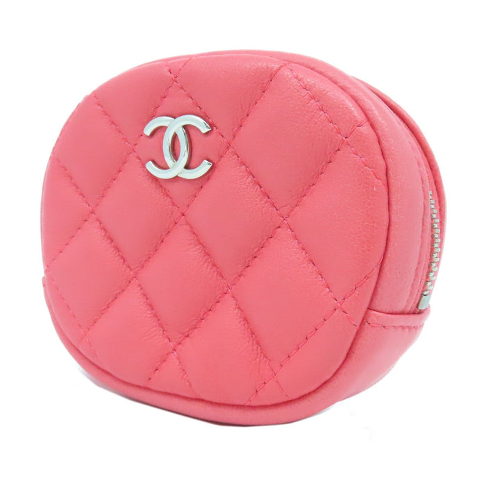 Chanel Coin Case Pink Lambskin