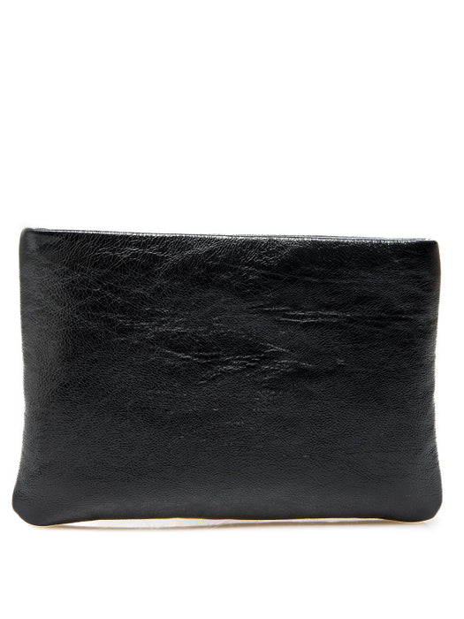 Saint Laurent Calypso padded clutch bag