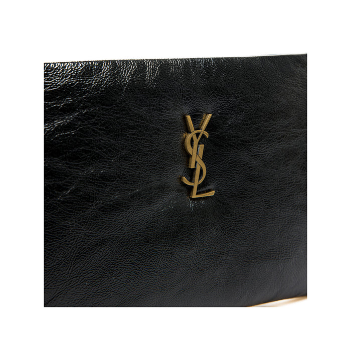 Saint Laurent Calypso padded clutch bag