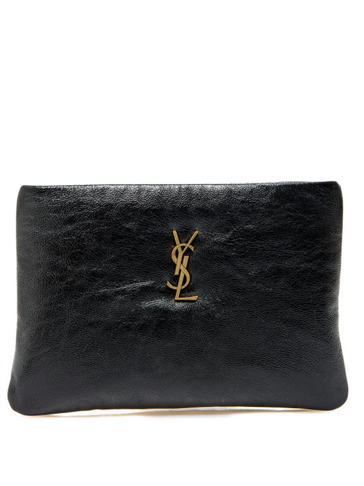 Saint Laurent Calypso padded clutch bag