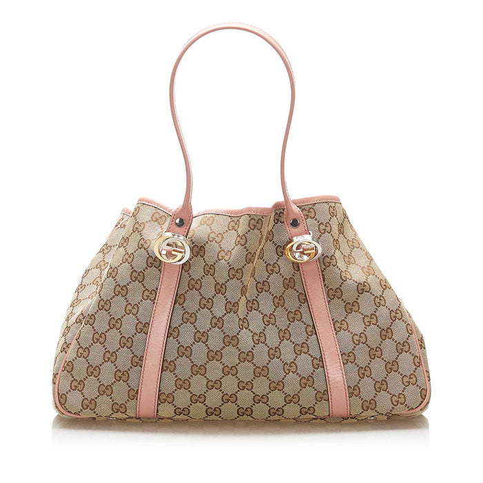 Gucci GG Canvas Twins Tote Bag