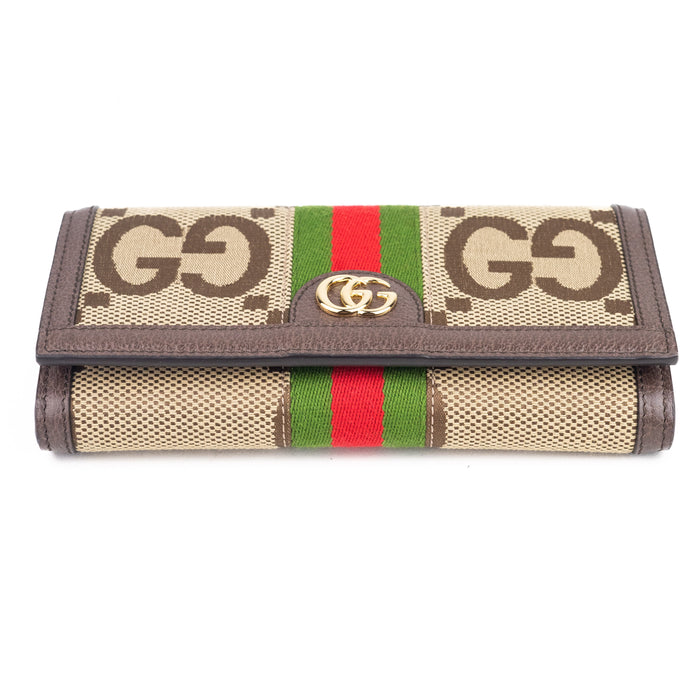 Gucci GG Jumbo GG Continental Wallet