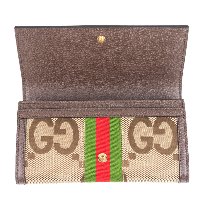 Gucci GG Jumbo GG Continental Wallet