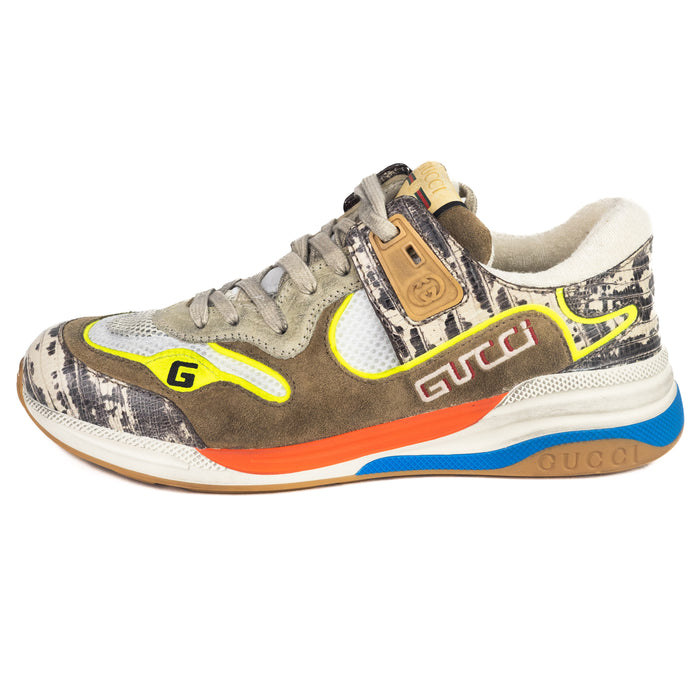 Gucci Seude Calfskin Tejus Printed Calfskin Ultrapace sneakers