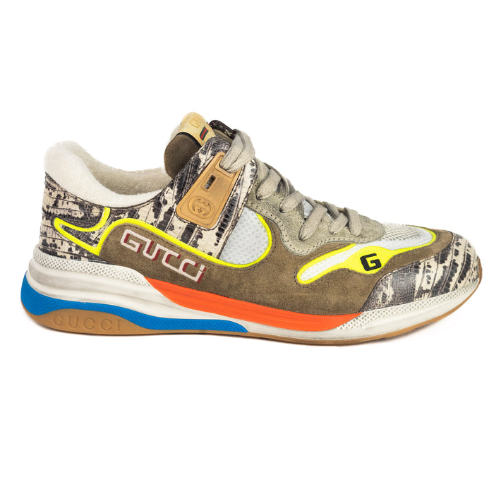 Gucci Seude Calfskin Tejus Printed Calfskin Ultrapace sneakers