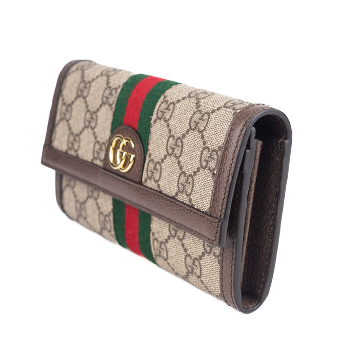 Gucci Ophidia GG continental wallet