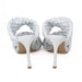 Bottega Veneta BV Curve Sandals in Optic White