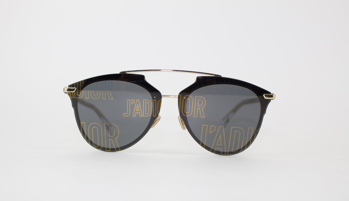 CHRISTIAN DIOR 63MM REFLECTIVE PRISM SUNGLASSES