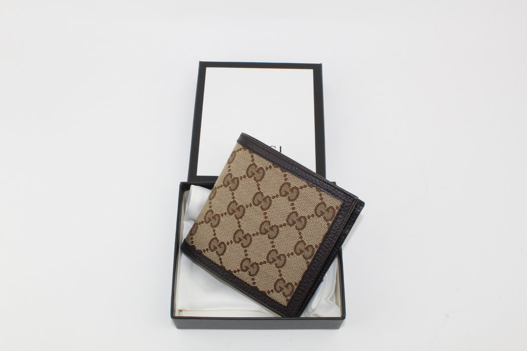 GUCCI GG MEN WALLET BROWN