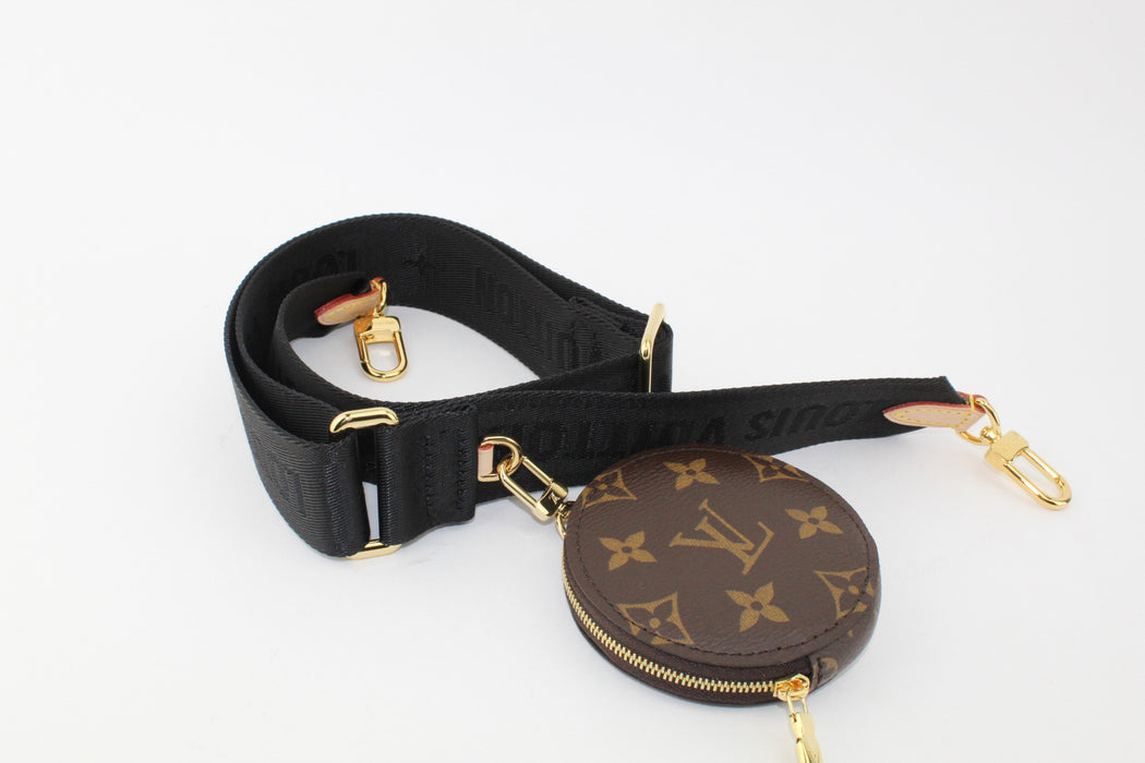 LOUIS VUITTON MULTI POCHETTE STRAP BLACK