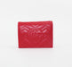 Gucci GG Marmont card case wallet Red