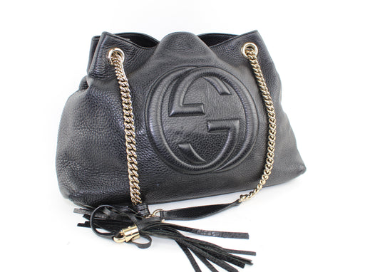 GUCCI SOHO LEATHER HOBO BAG