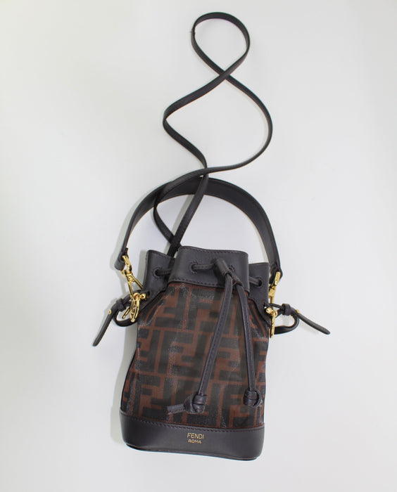 FENDI MINI MON TRESOR BUCKET BAG - LuxurySnob