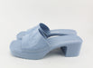 Gucci Rubber Slide Sandal Light Blue