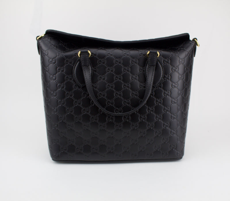 GUCCI GUCCISSIMA LINEA A BEE FOLDOVER BAG