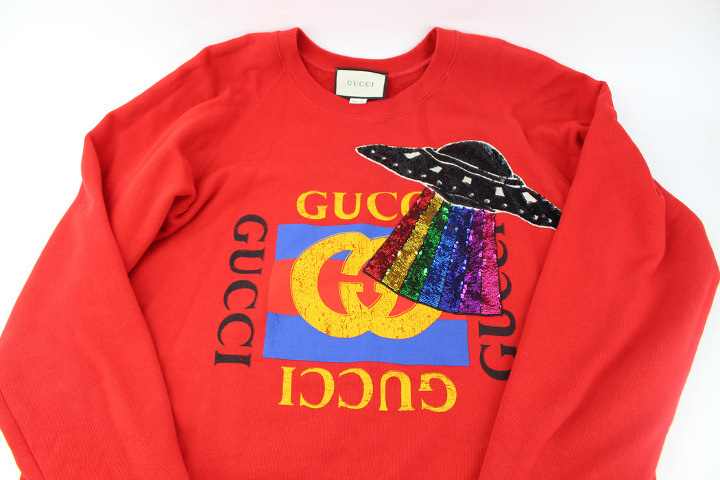 Gucci Red Sweatshirt