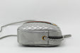 GUCCI METALLIC QUILTED LEATHER SHOULDER BAG